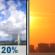 Tuesday: Slight Chance Showers And Thunderstorms then Mostly Sunny