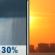Sunday: Chance Rain Showers then Mostly Sunny